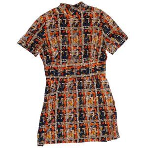 Vintage 1960’s mandarin collar a-line dress
